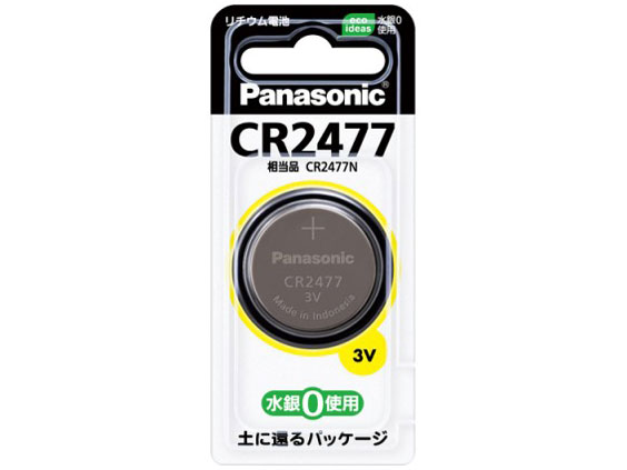 ���`�E���R�C���d�r 1�p�b�N CR2477 �̐��i�摜