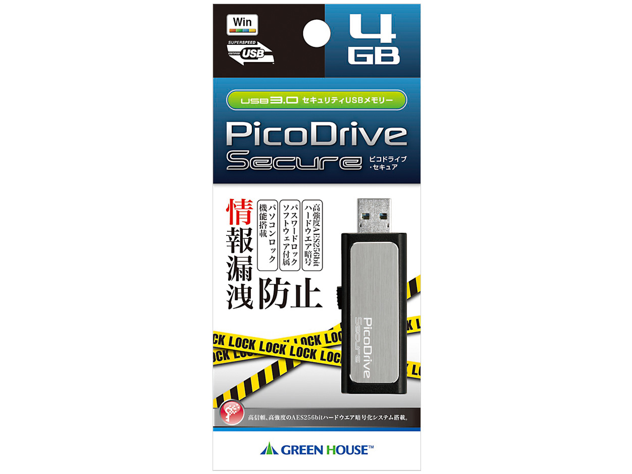 PicoDrive Secure GH-UF3SR4G [4GB]