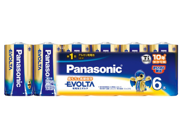 �G�{���^ �A���J�����d�r �P1�` 6�{�p�b�N LR20EJ/6SW �̐��i�摜