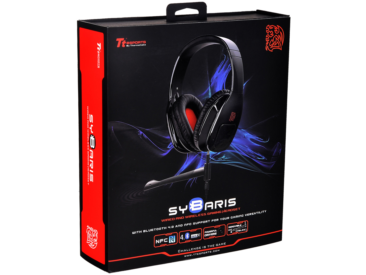 Tt eSPORTS SYBARIS Headset HT-SYB-ANECBK-11