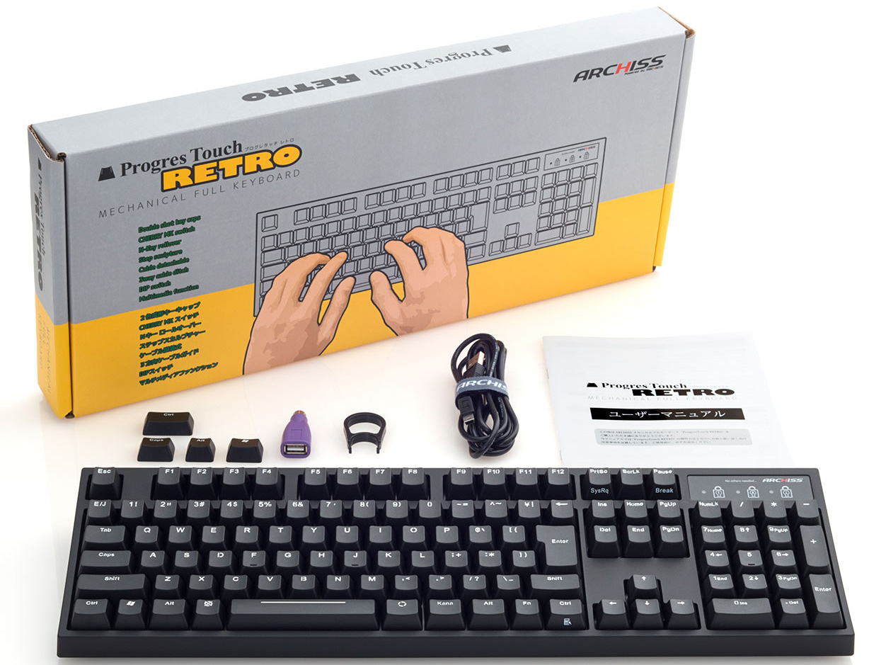 ProgresTouch RETRO AS-KBPD08/LRBKN �Ԏ� [��]