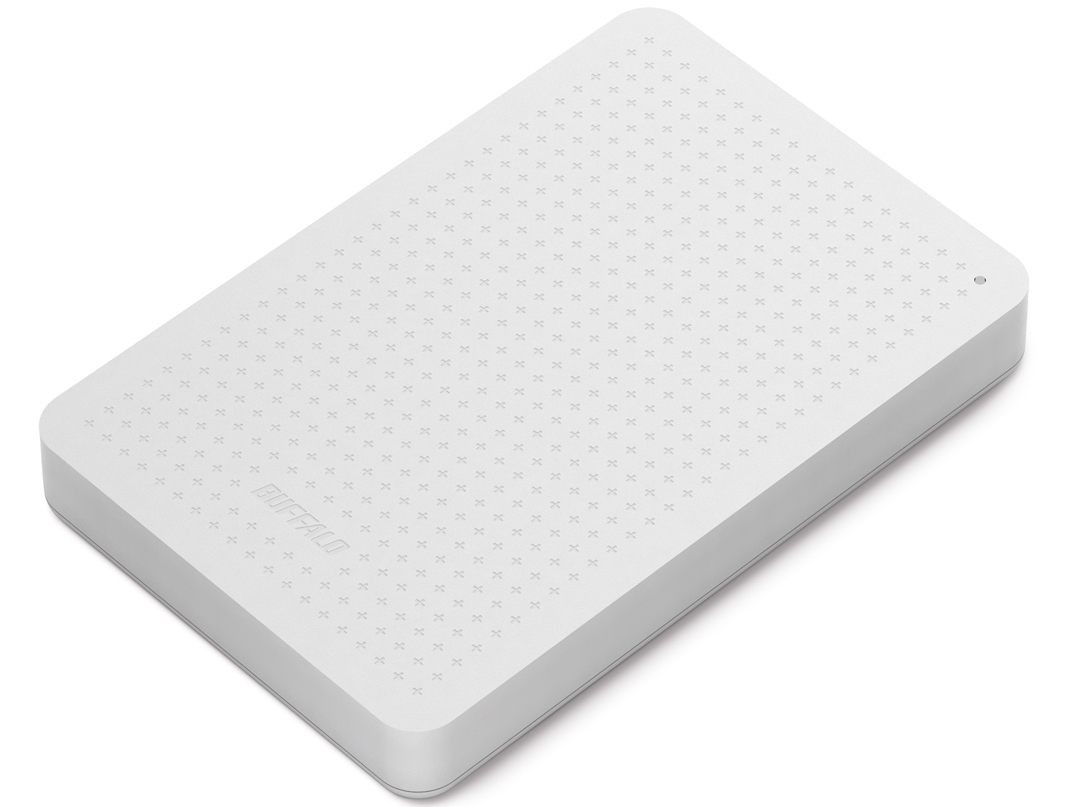 MiniStation HD-PCF1.0U3-BWC [�z���C�g]