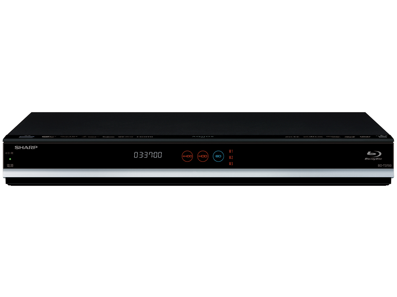 SHARP AQUOSブルーレイ BD-T2700 HDD新品交換第2 SHARP AQUOSブルーレイ BD-HDW80 HDD新品交換 - メルカリ