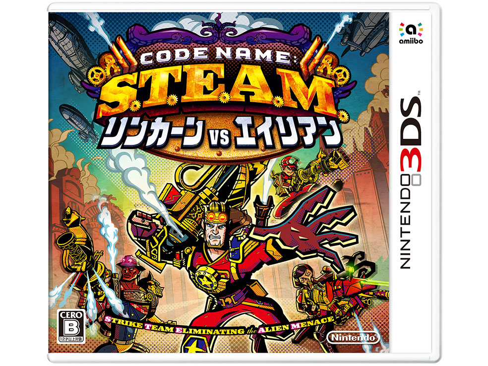 Code Name�F S.T.E.A.M. �����J�[��VS�G�C���A�� �̐��i�摜