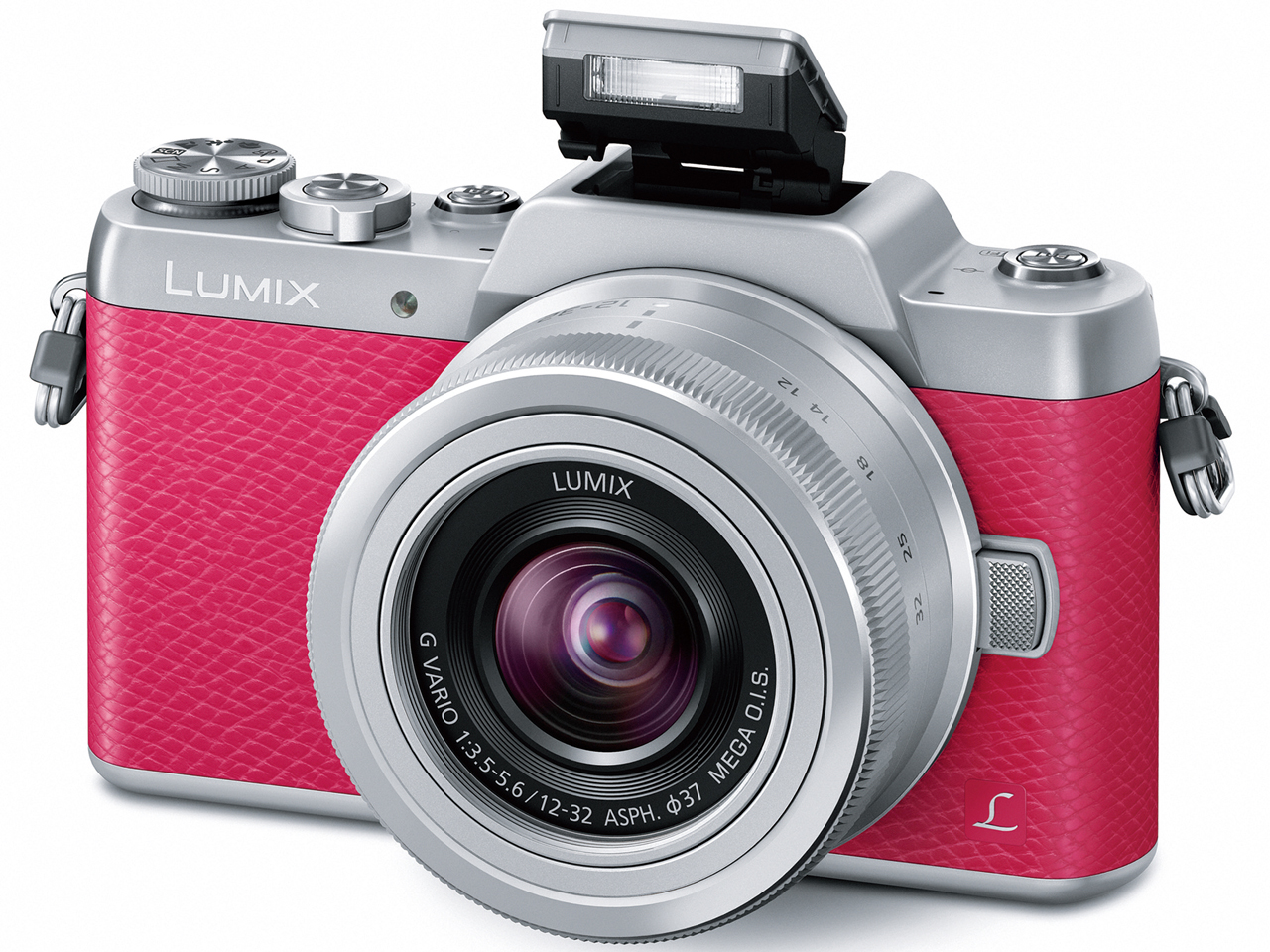 LUMIX DMC-GF7W-P �_�u���Y�[�������Y�L�b�g [�s���N]