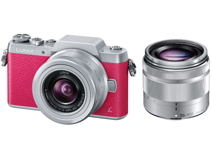 LUMIX DMC-GF7W ダブルズームレンズキット ピンク パナソニック LUMIX DMC-GF7W-P ダブルズームレンズキット