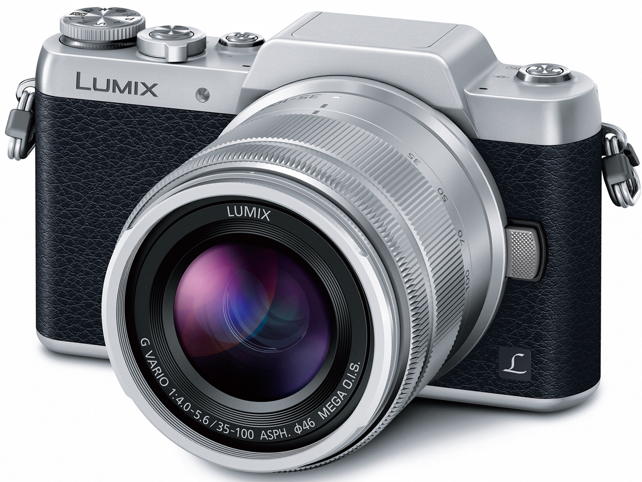LUMIX DMC-GF7W-S �_�u���Y�[�������Y�L�b�g [�V���o�[]