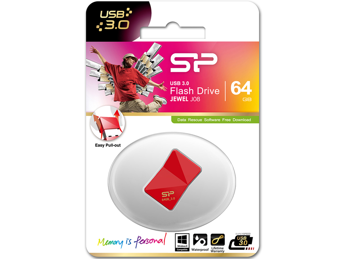 Jewel J08 SP064GBUF3J08V1R [64GB ���b�h]