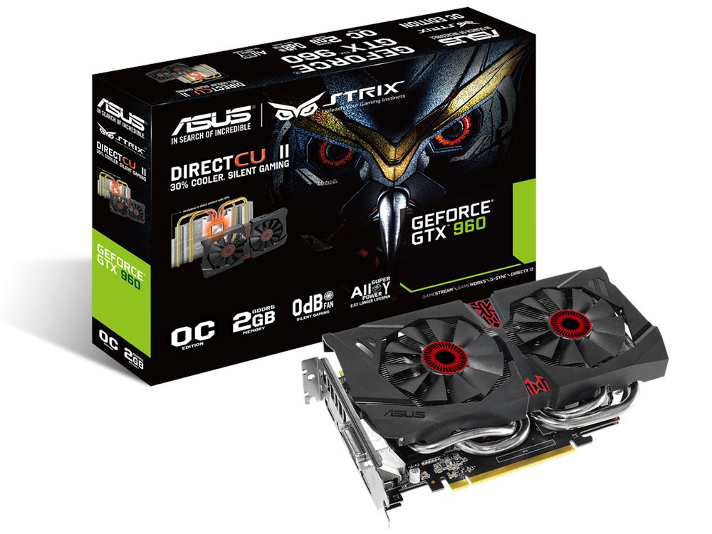 STRIX-GTX960-DC2OC-2GD5 [PCIExp 2GB] �̐��i�摜