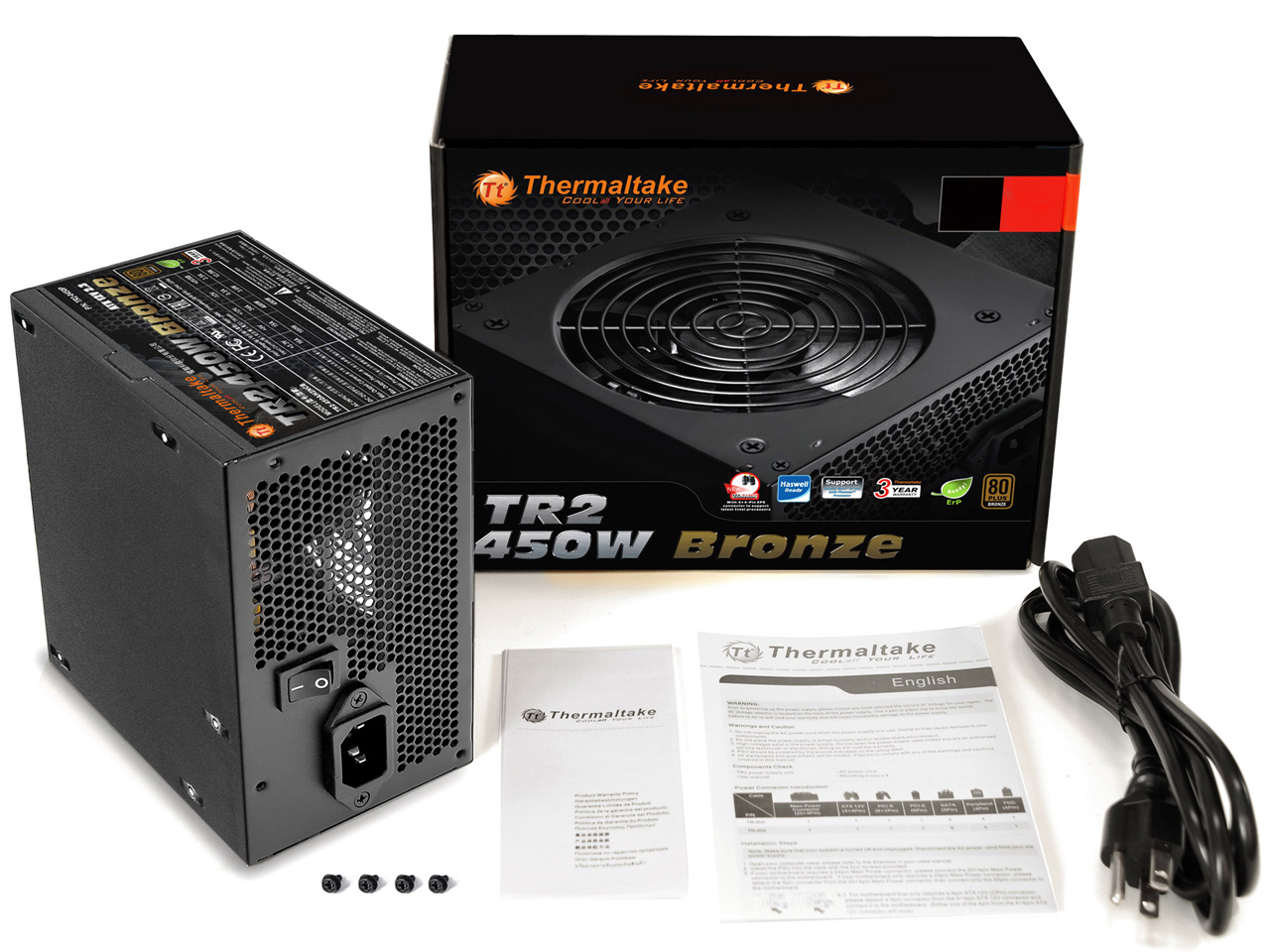 TR2/450W PS-TR2-0450NPCBJP-B [Black]