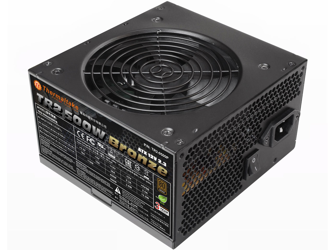 TR2/500W PS-TR2-0500NPCBJP-B [Black] �̐��i�摜