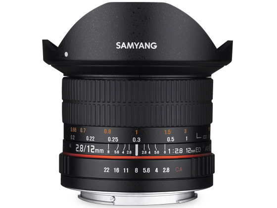 12mm F2.8 ED AS NCS FISH-EYE [�y���^�b�N�X�p]