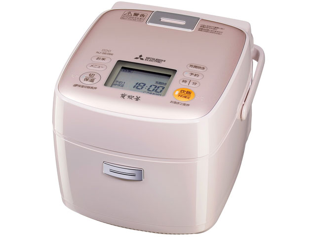 三菱IHジャー炊飯器NJ-SE066ピンク 三菱電機 備長炭 炭炊釜 NJ-SE066-P [サクラピンク] 価格比較
