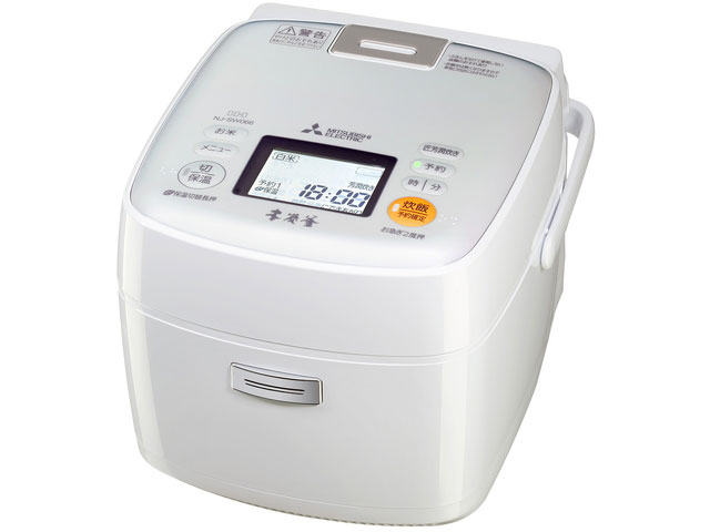 【J823】三菱 MITSUBISHI IHジャー炊飯器  NJ-SW066-R Amazon | 三菱電機 IHジャー炊飯器 本炭釜 3.5合炊き ルビー