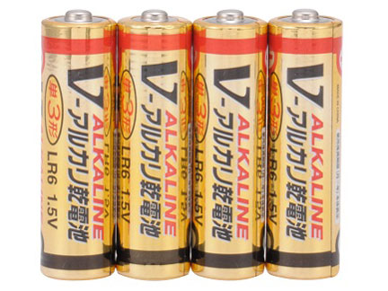 V�V���[�Y �A���J�����d�r �P3�` 4�{�p�b�N OHMLR6/4S/V �̐��i�摜