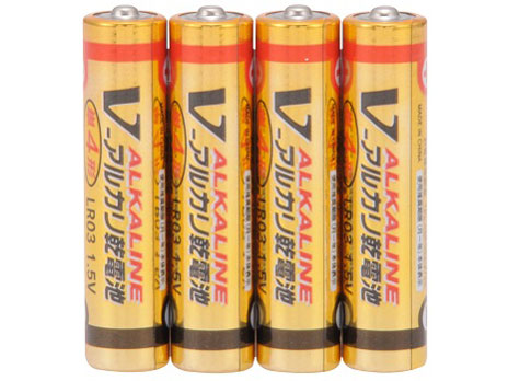 V�V���[�Y �A���J�����d�r �P4�` 4�{�p�b�N OHMLR03/4S/V �̐��i�摜