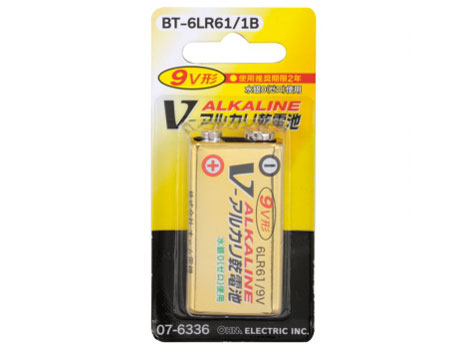 V�V���[�Y �A���J�����d�r 9V�` 1�p�b�N BT-6LR61/1B �̐��i�摜