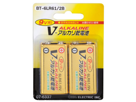 V�V���[�Y �A���J�����d�r 9V�` 2�p�b�N BT-6LR61/2B �̐��i�摜