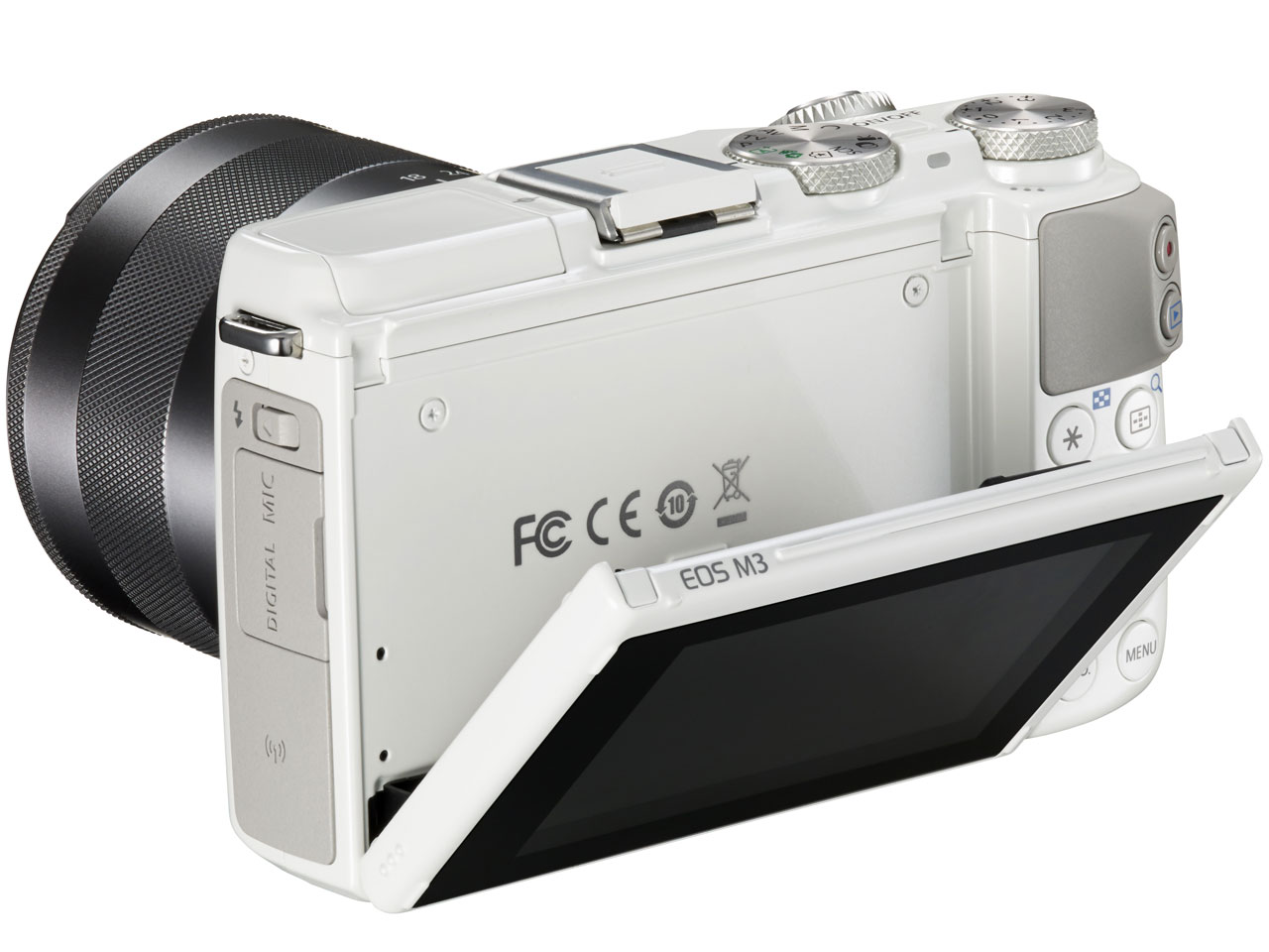 EOS M3 �_�u���Y�[���L�b�g [�z���C�g]