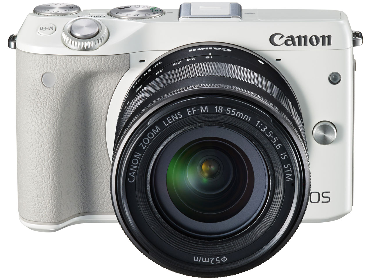 EOS M3 EF-M18-55 IS STM �����Y EVF�L�b�g [�z���C�g]