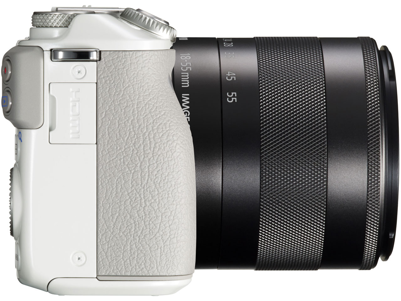 EOS M3 EF-M18-55 IS STM �����Y EVF�L�b�g [�z���C�g]