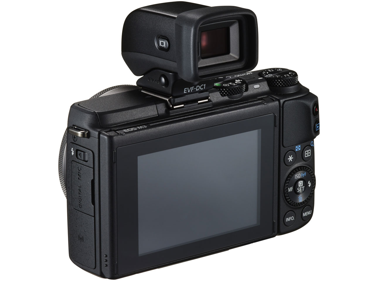EOS M3 �_�u�������Y EVF�L�b�g [�u���b�N]