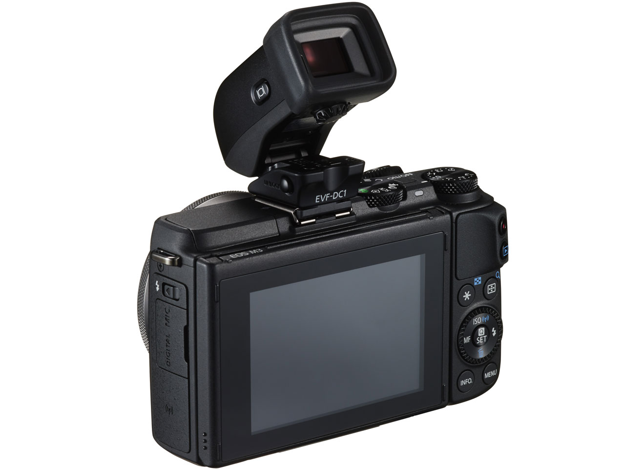 EOS M3 �_�u�������Y EVF�L�b�g [�u���b�N]