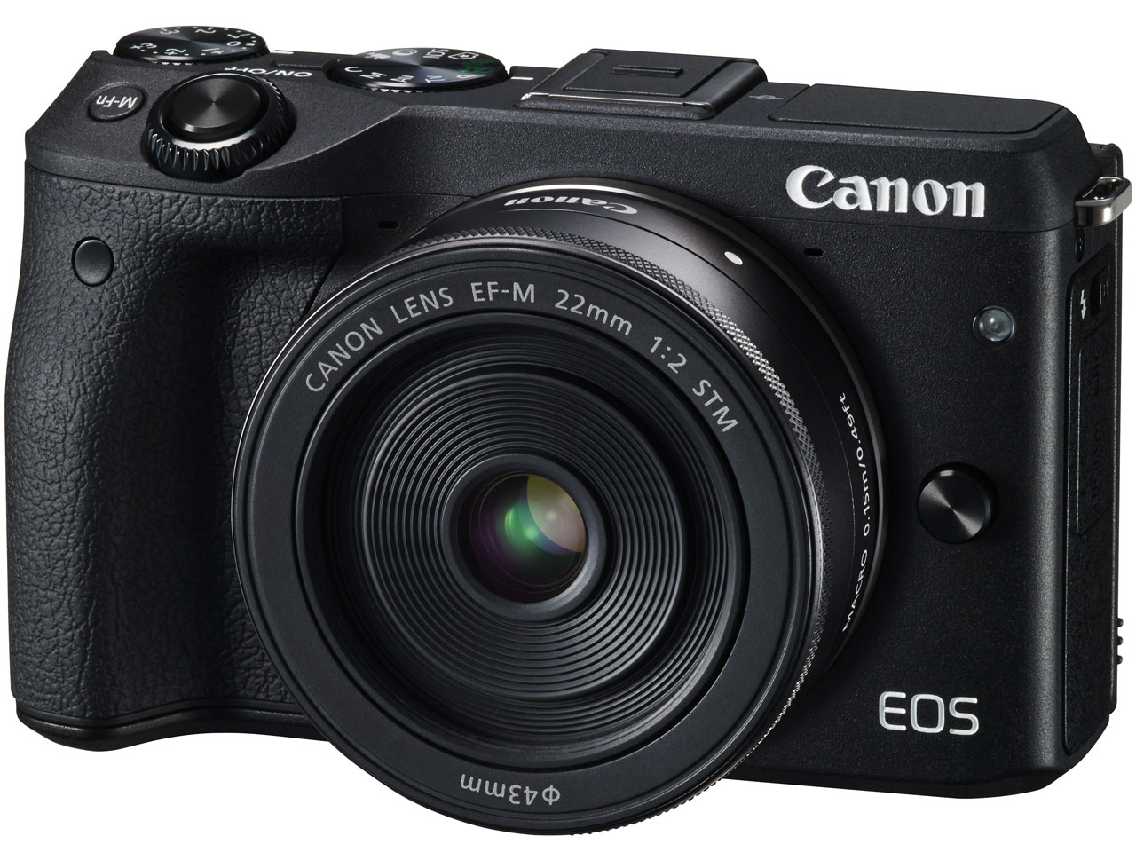 価格 Com 本体 正面2 Eos M3 ダブルレンズ Evfキット ブラック の製品画像