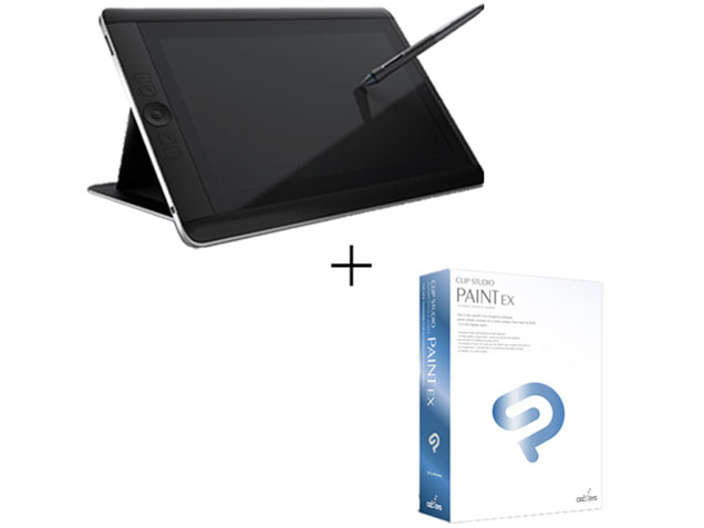 Cintiq Companion set-DTH-W1300L/K0-CLIPEX-2 CLIP STUDIO PAINT EX(DL��)�Z�b�g �̐��i�摜