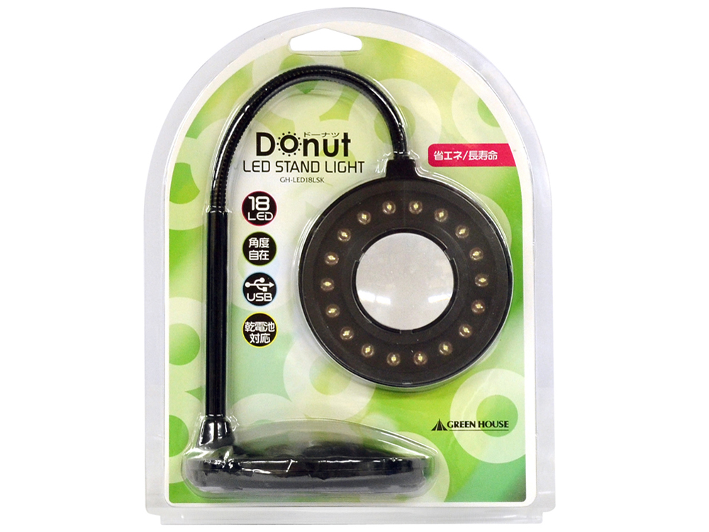 GH-LED18LSK [�u���b�N]