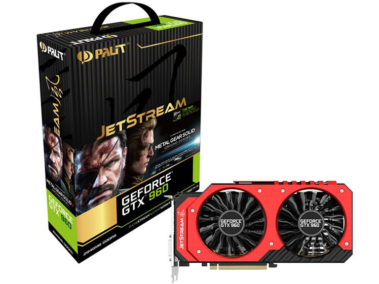 GeForce GTX 960 Super JetStream NE5X960T1041-2060J MGSV [PCIExp 2GB] �h�X�p��Web���胂�f�� �̐��i�摜