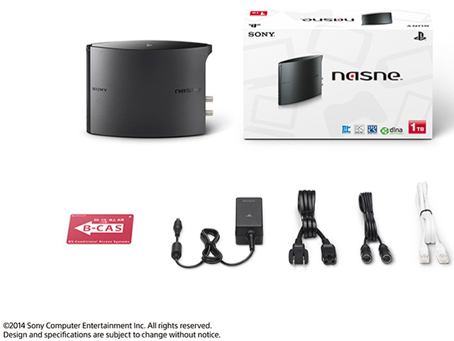 nasne(�i�X�l) CECH-ZNR2J 01 [1TB] [�u���b�N]