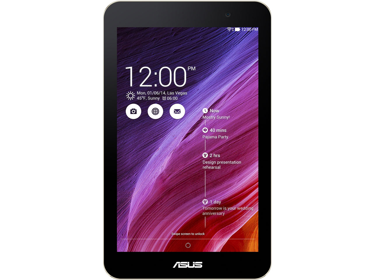 ASUS MeMO Pad 7 ME176C2-BK16 [�u���b�N] �̐��i�摜