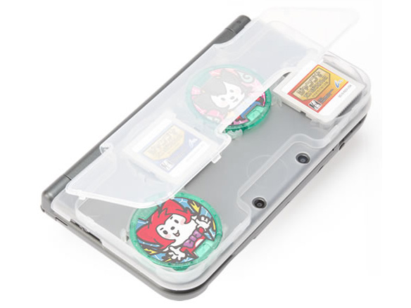 CYBER�E���_���ƃQ�[���J�[�h������J�o�[(New 3DS LL�p) CY-N3DLMPPC-CL [�N���A] �̐��i�摜