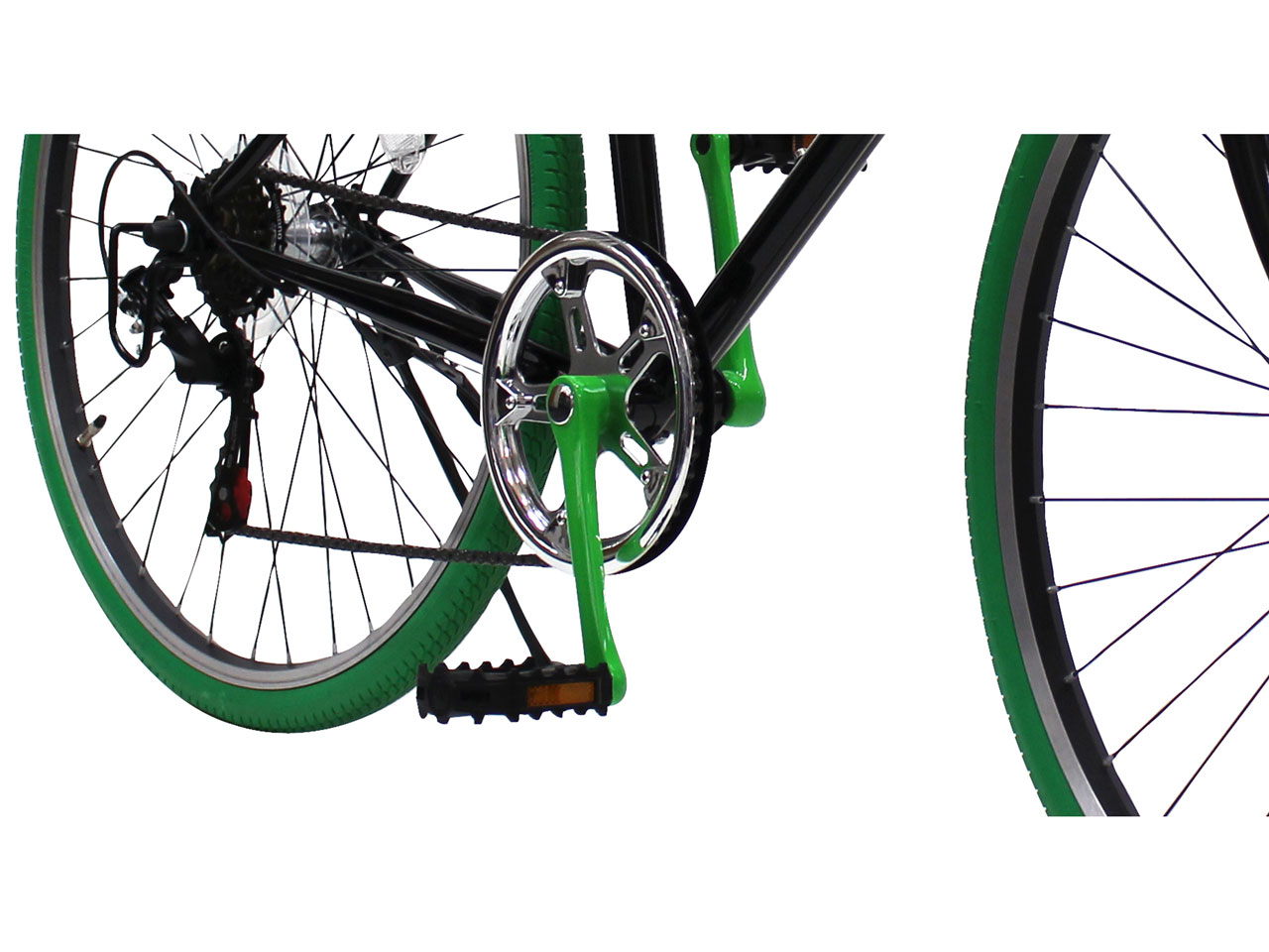 T-MCR266 [black×green]