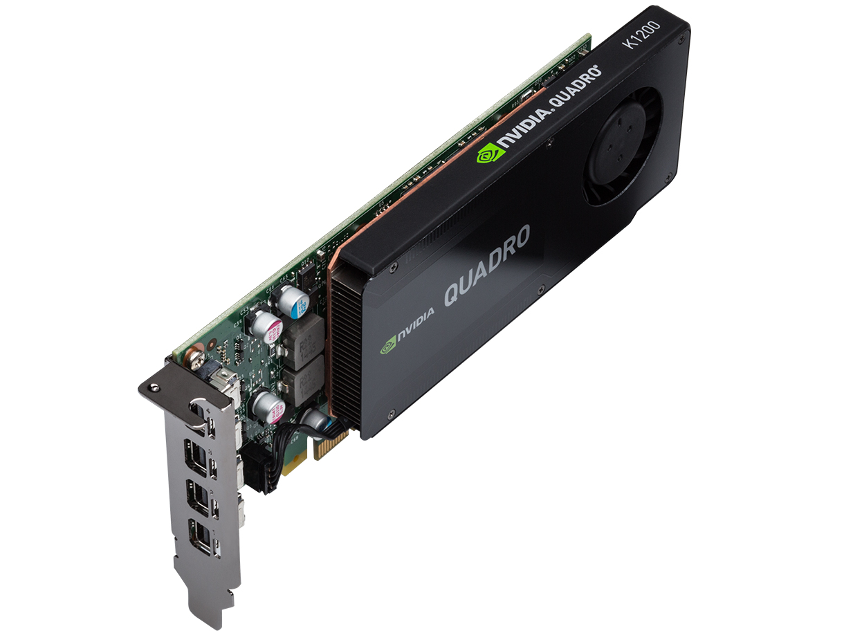 NVIDIA Quadro K1200 EQK1200-4GER [PCIExp 4GB]