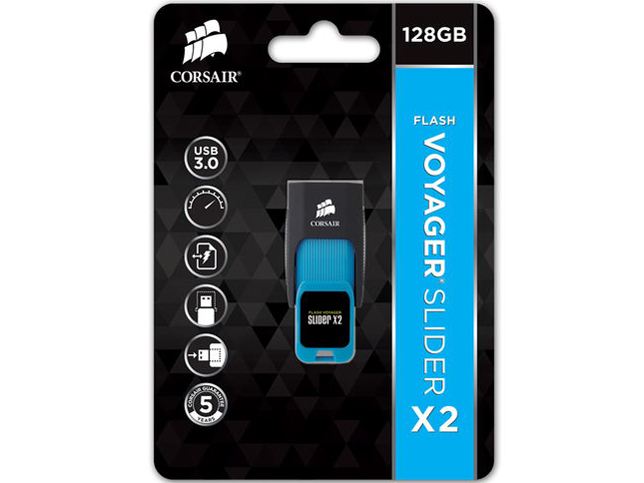 Flash Voyager Slider X2 CMFSL3X2-128GB [128GB]
