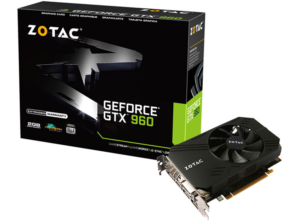 ZOTAC GeForce GTX 960 ITX Compact ZT-90310-10M  [PCIExp 2GB] �̐��i�摜