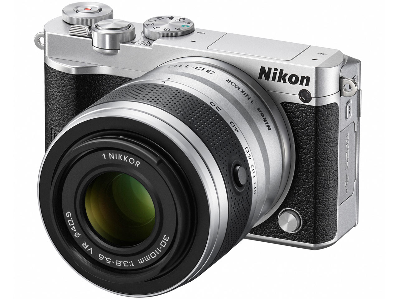 Nikon 1 J5 シルバー　10-30mmレンズキット ニコン Nikon 1 J5 ダブルズームレンズキット [ブラック] 価格