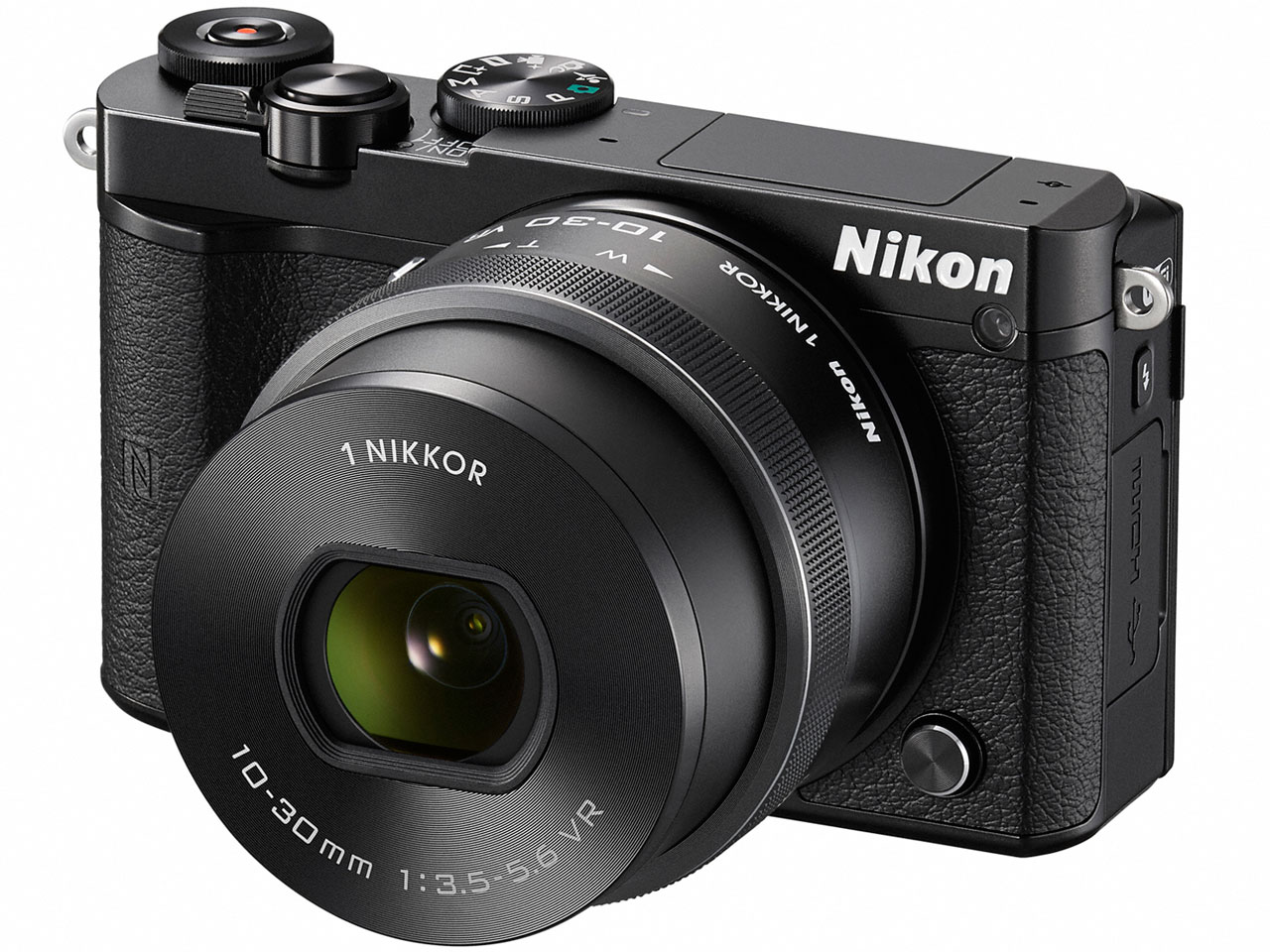 Nikon 1 J5 �_�u���Y�[�������Y�L�b�g [�u���b�N]