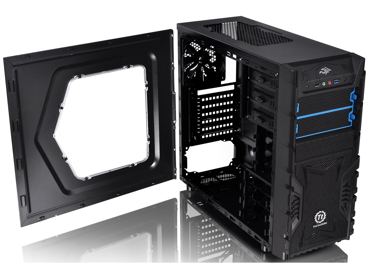 Versa H23 Window /w casefan CA-1B1-00M1WN-04