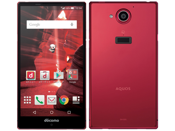 AQUOS ZETA SH-03G docomo [Red] �̐��i�摜