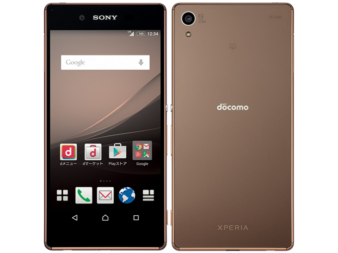Xperia Z4 SO-03G docomo [Copper] �̐��i�摜