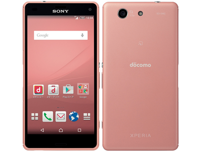 ソニーモバイルコミュニケーションズ Xperia So 04g Docomo Pink 価格比較 価格 Com