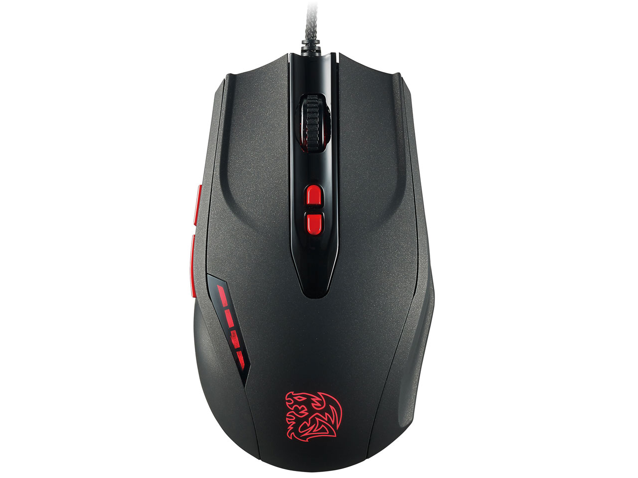 Tt eSPORTS BLACK V2 Laser Gaming Mouse MO-BKV-WDLOBK-01 �̐��i�摜