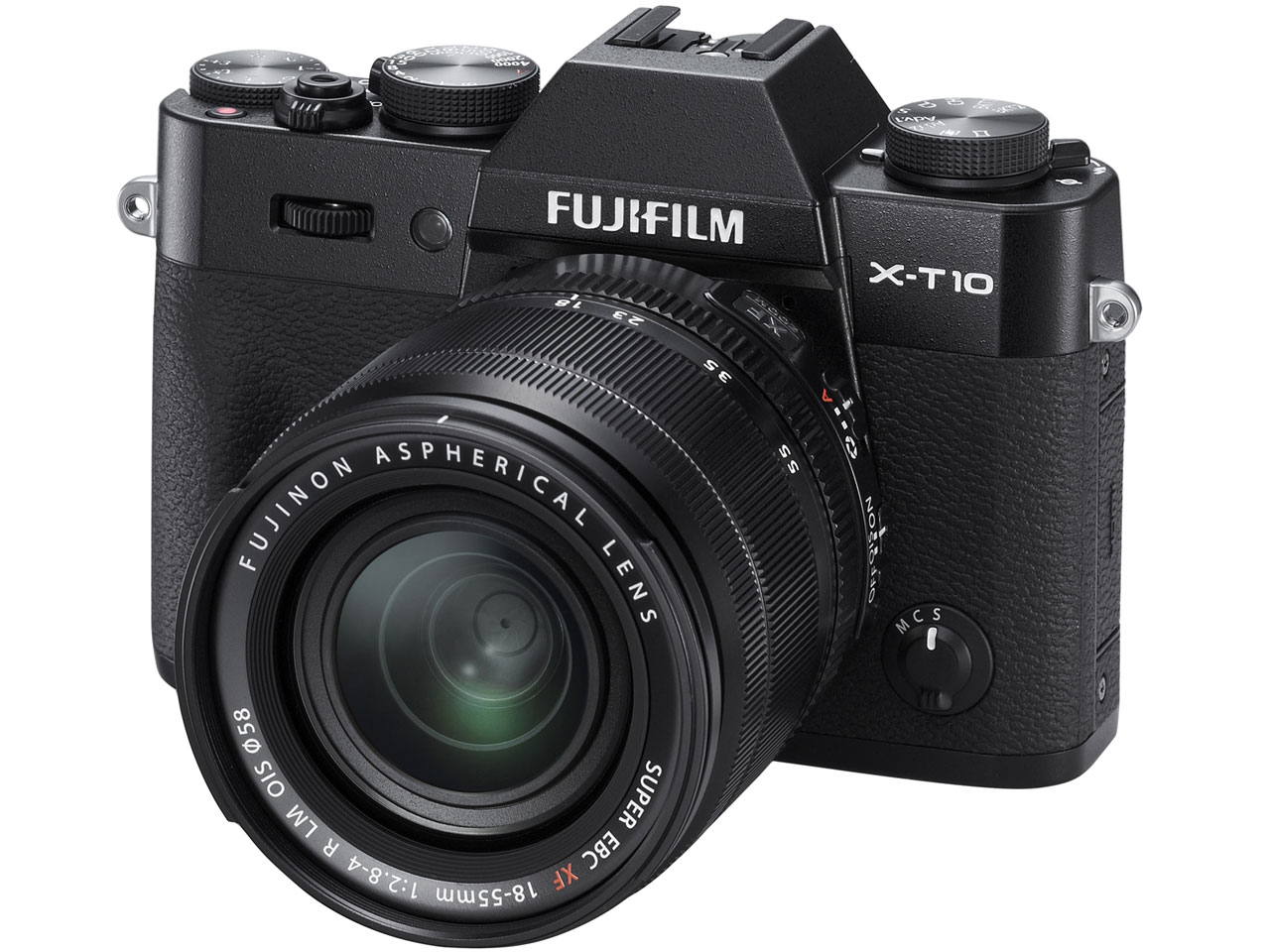 FUJIFILM X-T10 �����Y�L�b�g [�u���b�N]