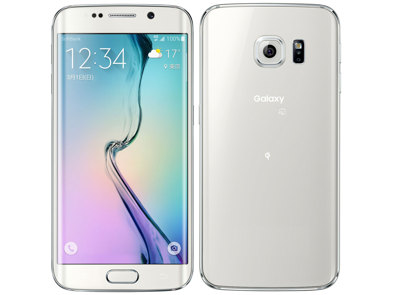 Galaxy S6 edge 32GB SoftBank [�z���C�g�p�[��] �̐��i�摜