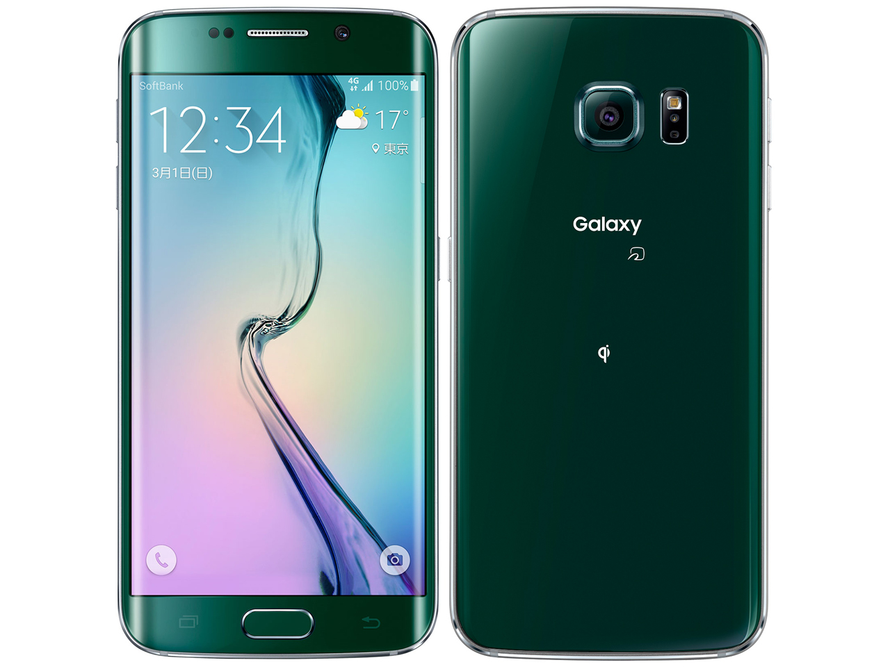 Galaxy S6 edge 32GB SoftBank [�O���[���G�������h] �̐��i�摜
