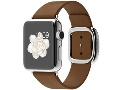 Apple Watch 38mm M�T�C�Y MJ3C2J/A [�u���E�����_���o�b�N��] �̐��i�摜