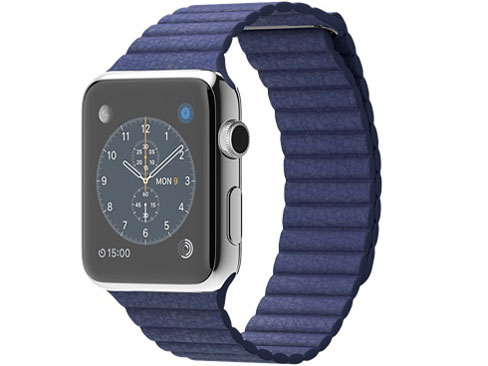 Apple Watch 42mm L�T�C�Y MJ462J/A [�u���C�g�u���[���U�[���[�v] �̐��i�摜